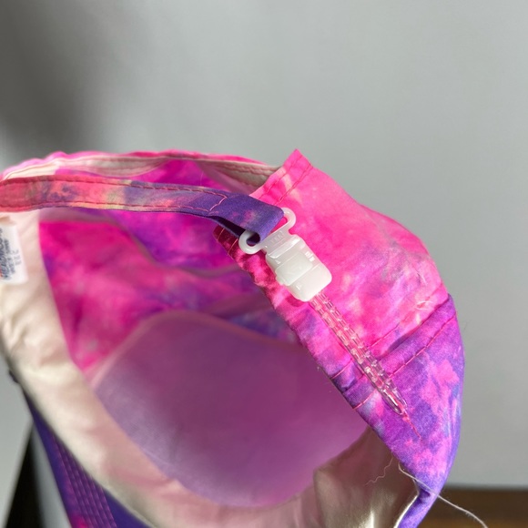 Vintage SnapBack cap Hoover Dam neon tie dye Trucker Hat - Picture 3 of 10